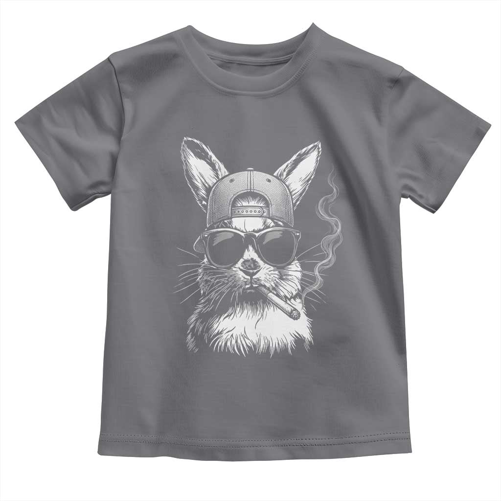 Funny Easter Bunny Smoking Meme Toddler T Shirt
