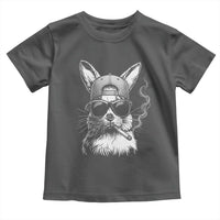 Funny Easter Bunny Smoking Meme Toddler T Shirt