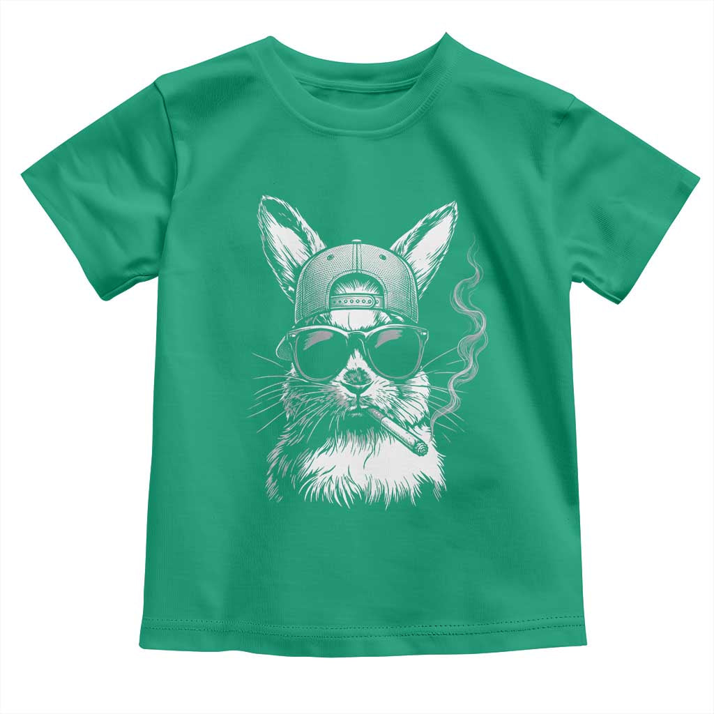 Funny Easter Bunny Smoking Meme Toddler T Shirt
