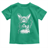 Funny Easter Bunny Smoking Meme Toddler T Shirt