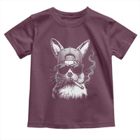 Funny Easter Bunny Smoking Meme Toddler T Shirt