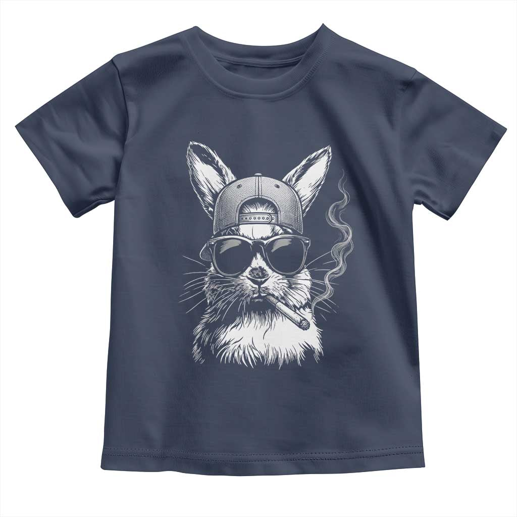 Funny Easter Bunny Smoking Meme Toddler T Shirt