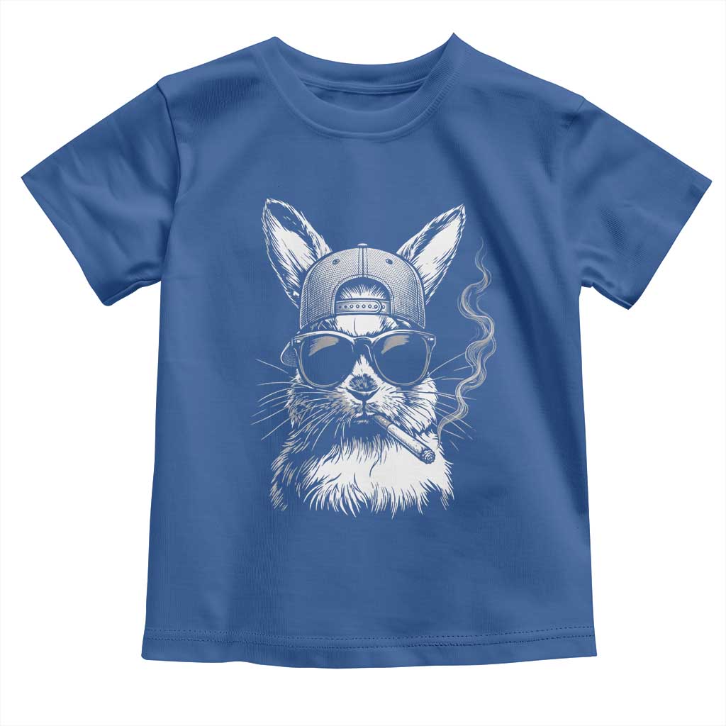 Funny Easter Bunny Smoking Meme Toddler T Shirt