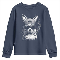Funny Easter Bunny Smoking Meme Youth Sweatshirt