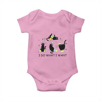 Funny Easter Black Cat Baby Onesie I Do What I Want