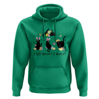 Funny Easter Black Cat Hoodie I Do What I Want