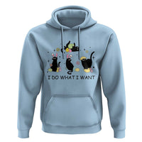 Funny Easter Black Cat Hoodie I Do What I Want