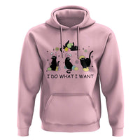 Funny Easter Black Cat Hoodie I Do What I Want