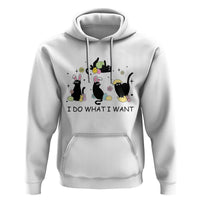 Funny Easter Black Cat Hoodie I Do What I Want