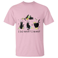 Funny Easter Black Cat T Shirt I Do What I Want