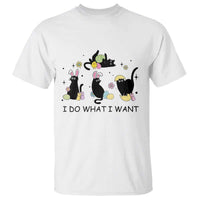 Funny Easter Black Cat T Shirt I Do What I Want