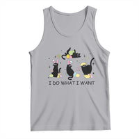 Funny Easter Black Cat Tank Top I Do What I Want