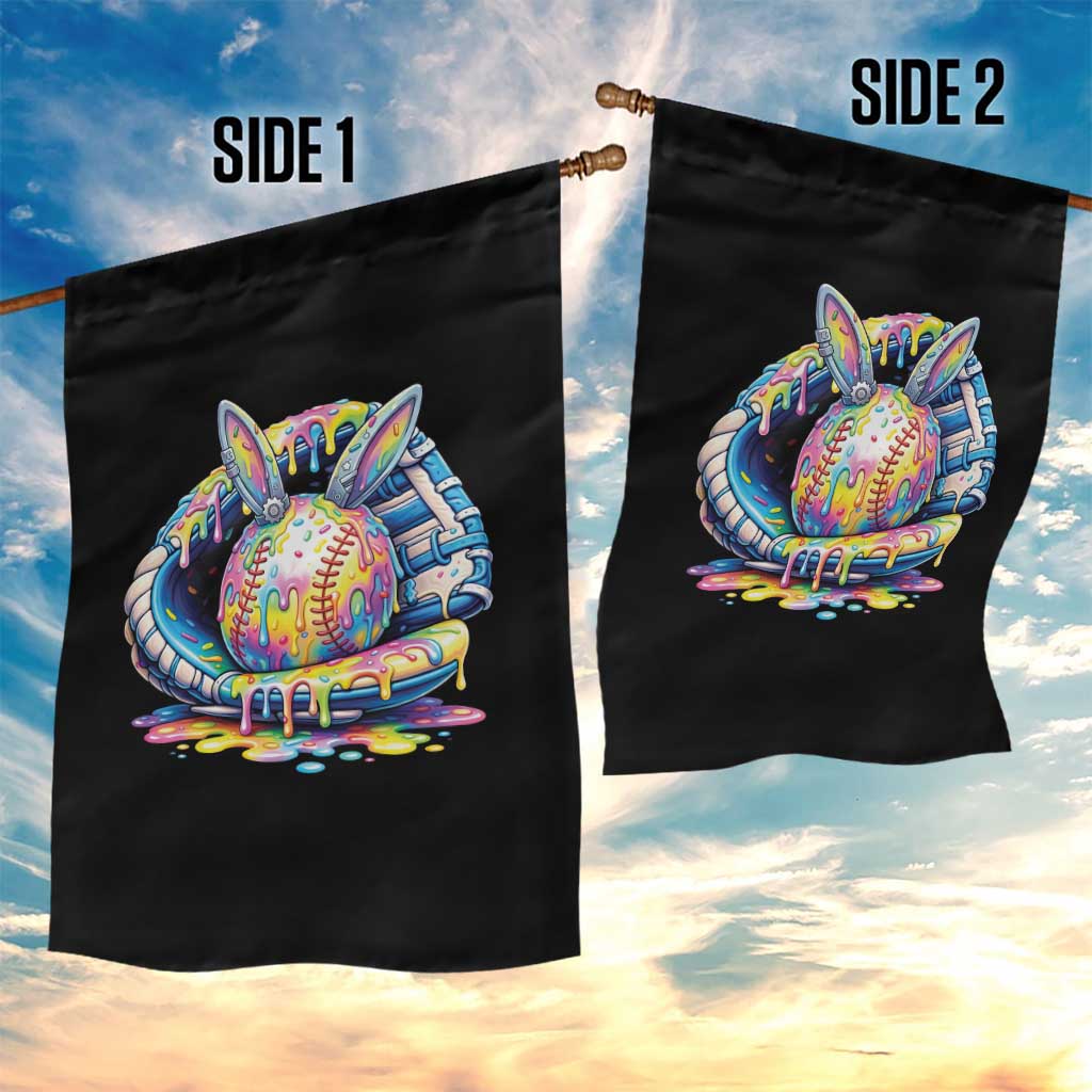 Baseball Easter Garden Flag Drip Ice Cream Sprinkles Baseball Glove