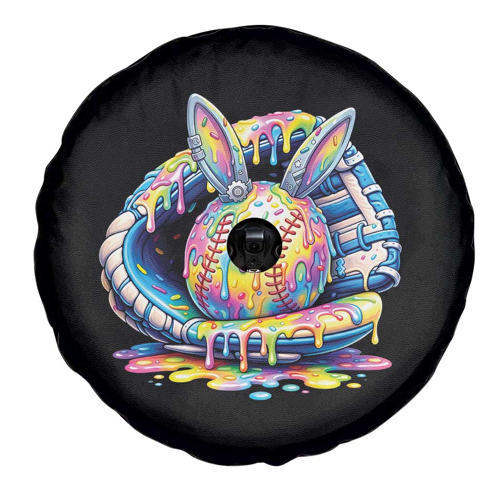 Baseball Easter Spare Tire Cover Drip Ice Cream Sprinkles Baseball Glove