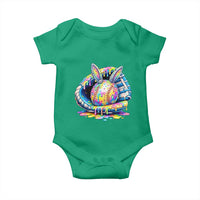 Baseball Easter Baby Onesie Drip Ice Cream Sprinkles Baseball Glove
