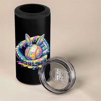 Baseball Easter 4 in 1 Can Cooler Tumbler Drip Ice Cream Sprinkles Baseball Glove