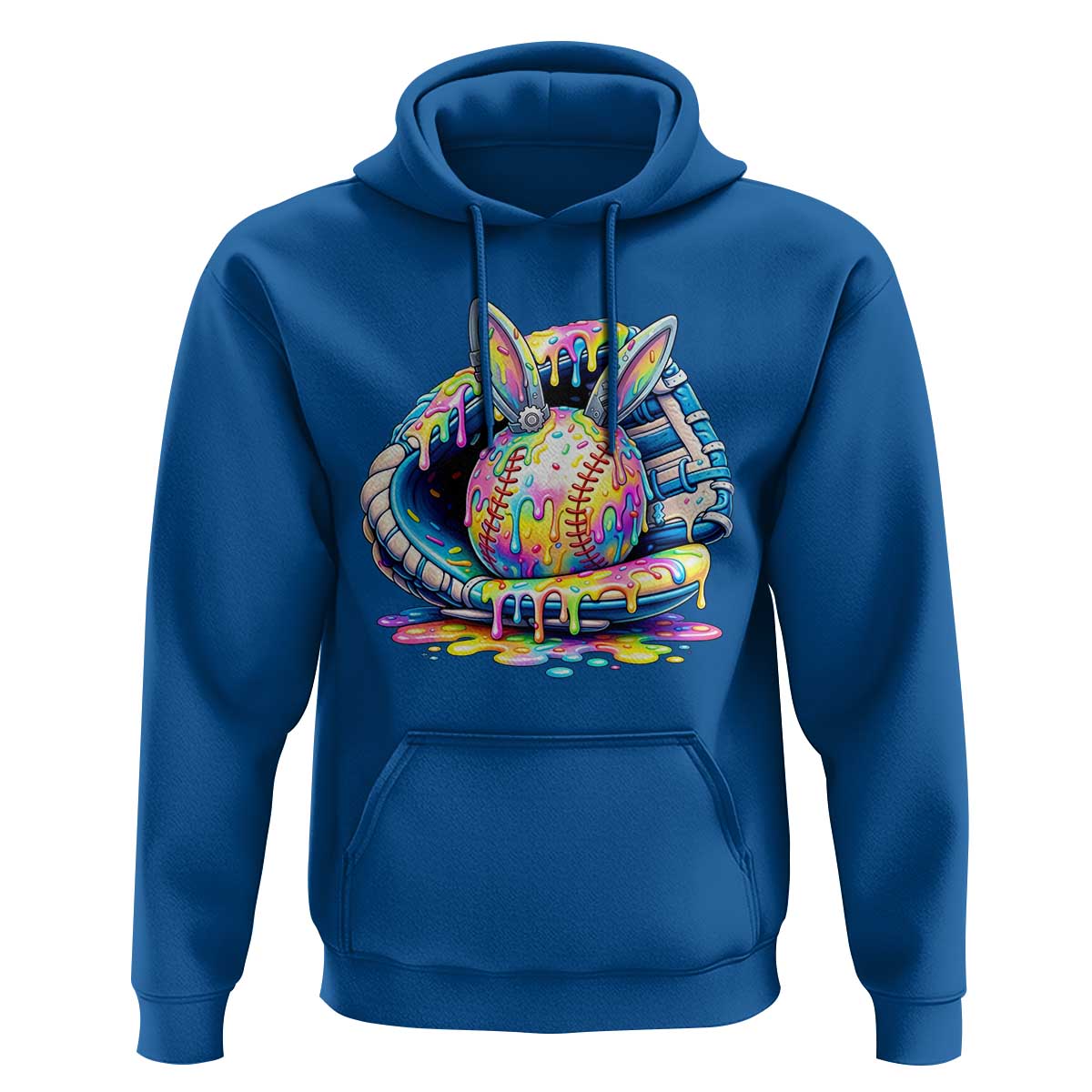 Baseball Easter Hoodie Drip Ice Cream Sprinkles Baseball Glove