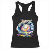 Baseball Easter Racerback Tank Top Drip Ice Cream Sprinkles Baseball Glove