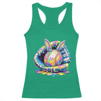 Baseball Easter Racerback Tank Top Drip Ice Cream Sprinkles Baseball Glove