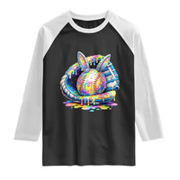 Baseball Easter Raglan Shirt Drip Ice Cream Sprinkles Baseball Glove