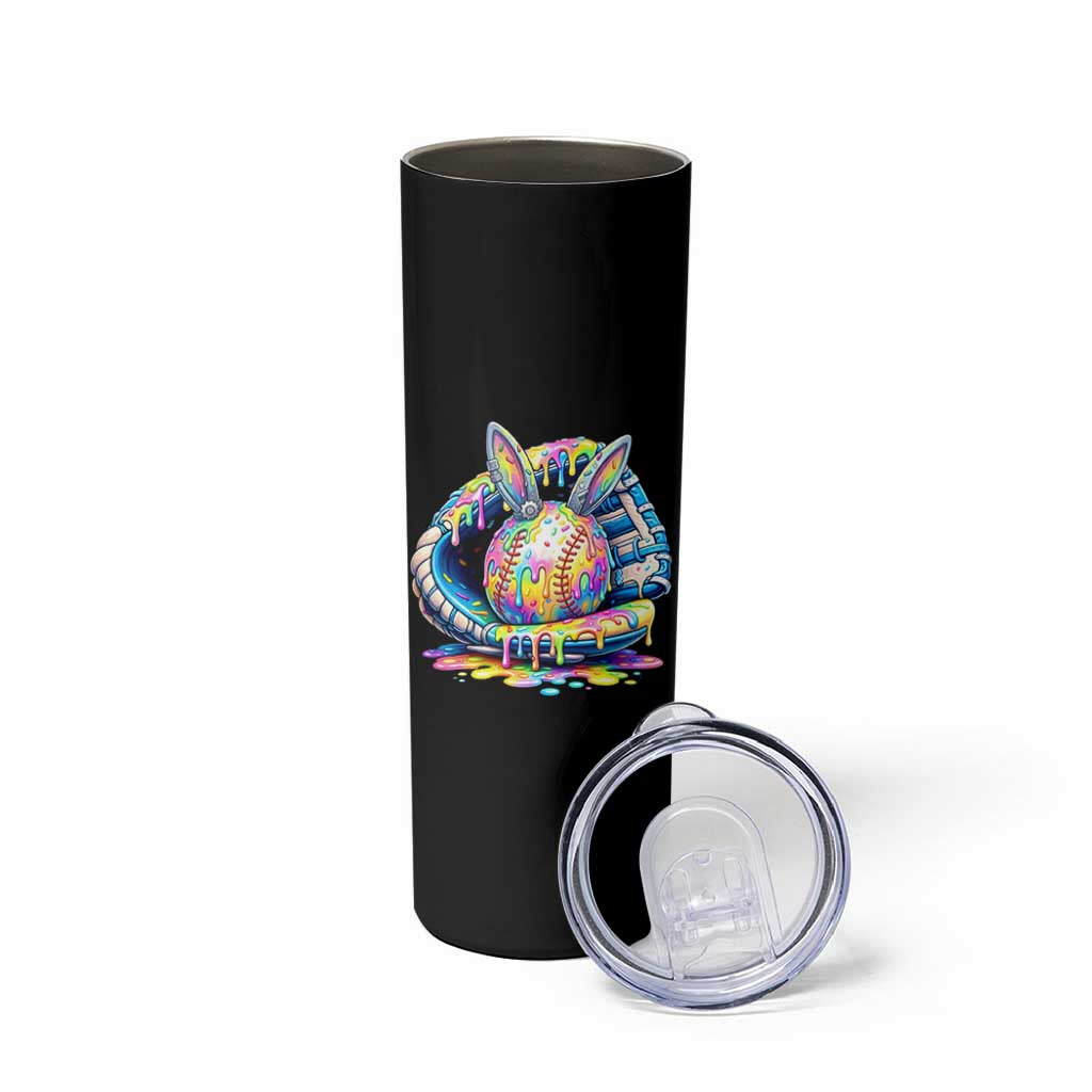 Baseball Easter Skinny Tumbler Drip Ice Cream Sprinkles Baseball Glove