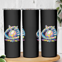 Baseball Easter Skinny Tumbler Drip Ice Cream Sprinkles Baseball Glove