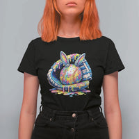 Baseball Easter T Shirt For Women Drip Ice Cream Sprinkles Baseball Glove