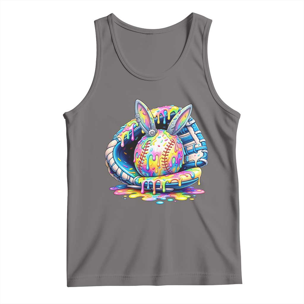 Baseball Easter Tank Top Drip Ice Cream Sprinkles Baseball Glove
