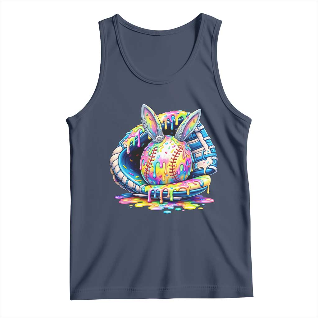 Baseball Easter Tank Top Drip Ice Cream Sprinkles Baseball Glove