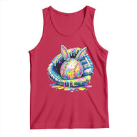 Baseball Easter Tank Top Drip Ice Cream Sprinkles Baseball Glove