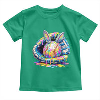 Baseball Easter Toddler T Shirt Drip Ice Cream Sprinkles Baseball Glove