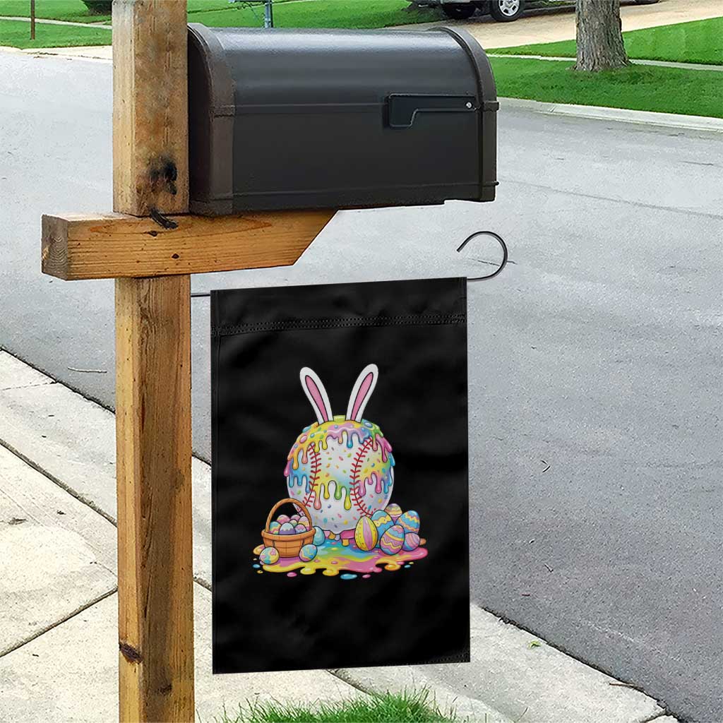 Baseball Easter Drip Ice Cream Sprinkles Egg Gift Garden Flag