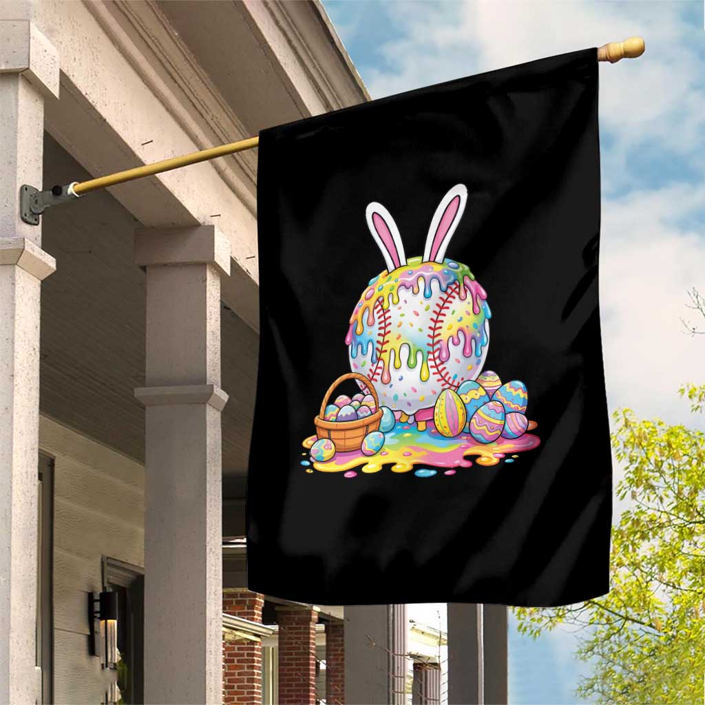 Baseball Easter Drip Ice Cream Sprinkles Egg Gift Garden Flag