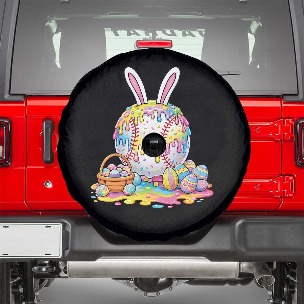 Baseball Easter Drip Ice Cream Sprinkles Egg Gift Spare Tire Cover