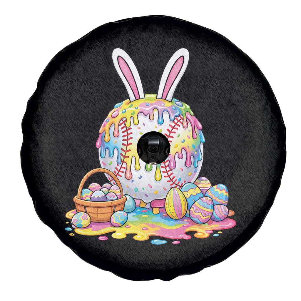 Baseball Easter Drip Ice Cream Sprinkles Egg Gift Spare Tire Cover