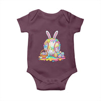 Baseball Easter Drip Ice Cream Sprinkles Egg Gift Baby Onesie