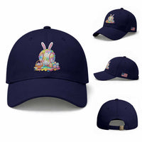 Baseball Easter Drip Ice Cream Sprinkles Egg Gift Baseball Cap