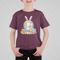 Baseball Easter Drip Ice Cream Sprinkles Egg Gift T Shirt For Kid