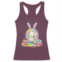 Baseball Easter Drip Ice Cream Sprinkles Egg Gift Racerback Tank Top