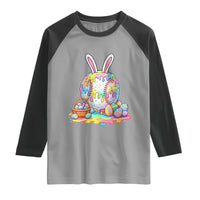 Baseball Easter Drip Ice Cream Sprinkles Egg Gift Raglan Shirt