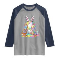 Baseball Easter Drip Ice Cream Sprinkles Egg Gift Raglan Shirt