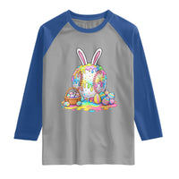 Baseball Easter Drip Ice Cream Sprinkles Egg Gift Raglan Shirt