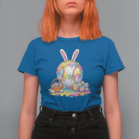 Baseball Easter Drip Ice Cream Sprinkles Egg Gift T Shirt For Women