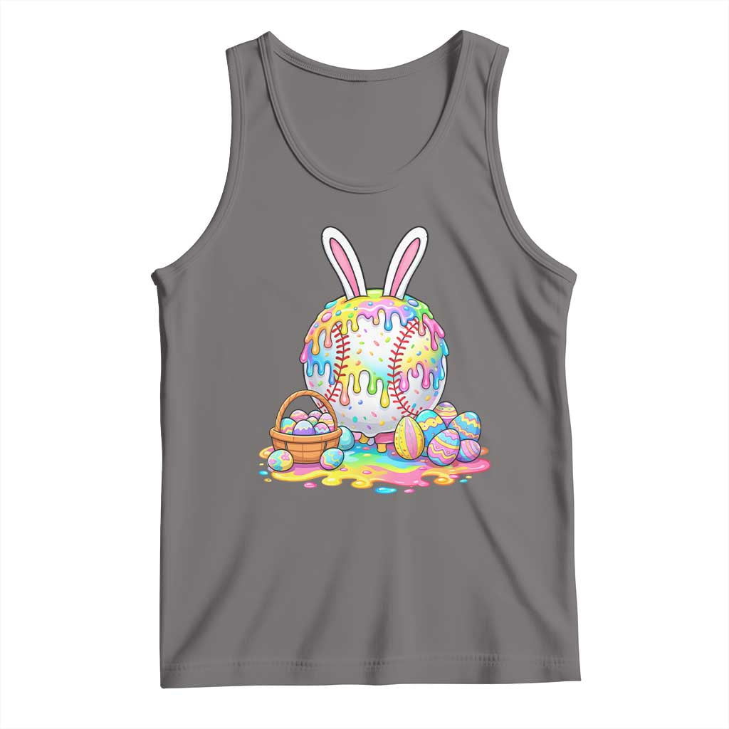 Baseball Easter Drip Ice Cream Sprinkles Egg Gift Tank Top