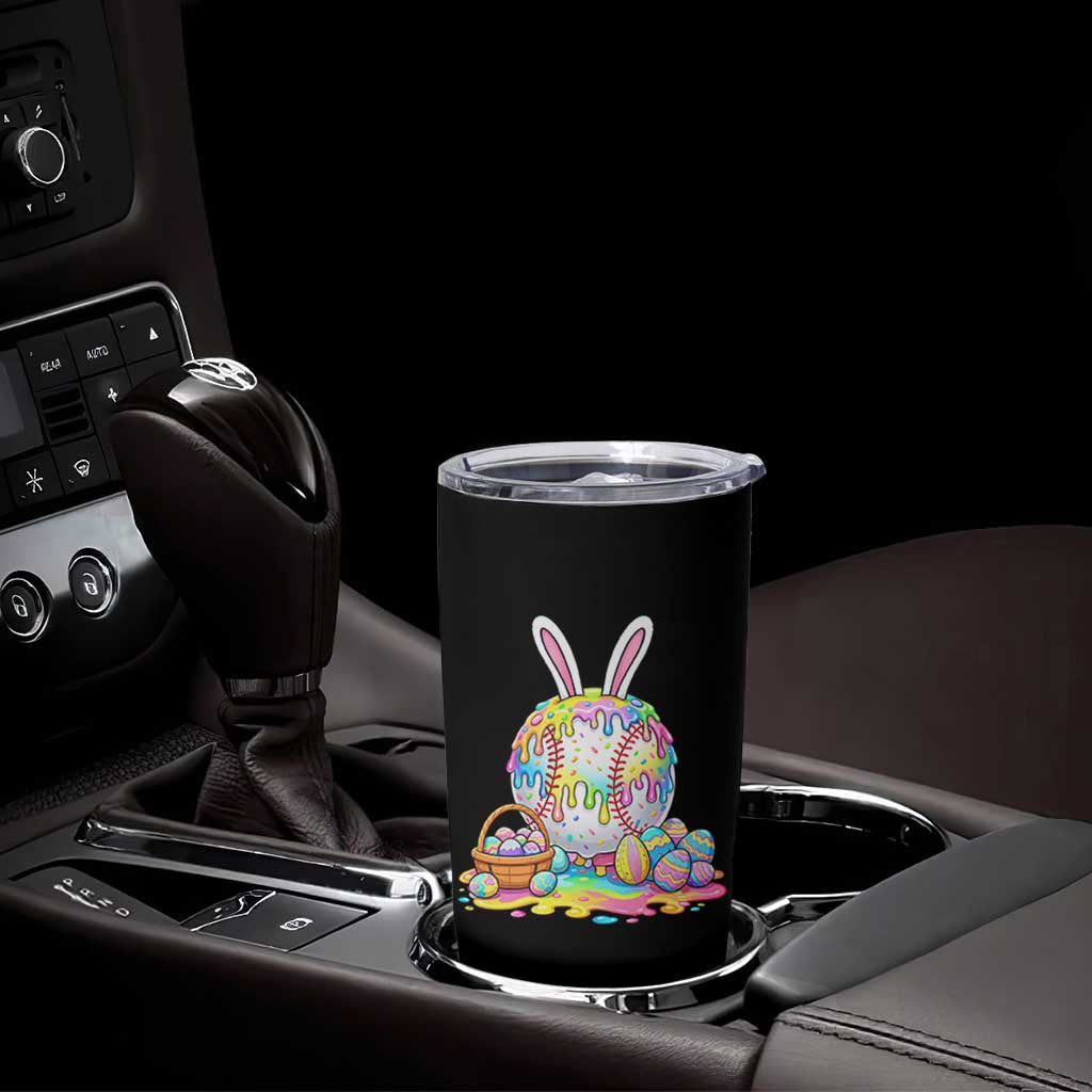 Baseball Easter Drip Ice Cream Sprinkles Egg Gift Tumbler Cup