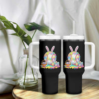 Baseball Easter Drip Ice Cream Sprinkles Egg Gift Tumbler With Handle