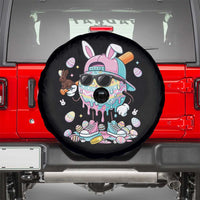 Funny Baseball Easter Spare Tire Cover Drip Ice Cream Bunny Easter
