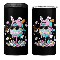 Funny Baseball Easter 4 in 1 Can Cooler Tumbler Drip Ice Cream Bunny Easter