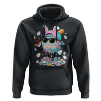 Funny Baseball Easter Hoodie Drip Ice Cream Bunny Easter