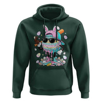 Funny Baseball Easter Hoodie Drip Ice Cream Bunny Easter